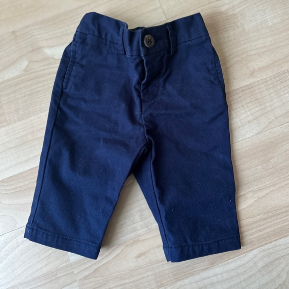 Polo Ralph Lauren Other - Polo Ralph Lauren crisp cotton twill pants, Navy, 3 months